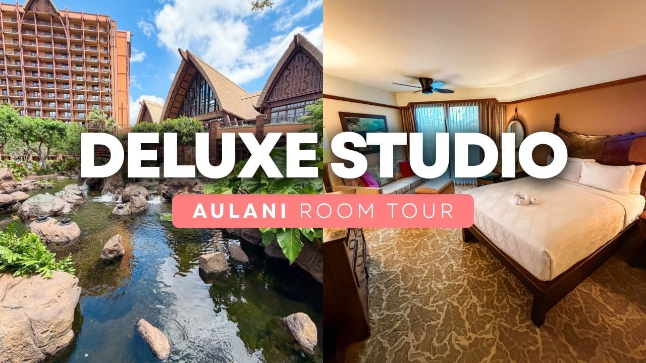 Aulani Deluxe Studio Full Room Tour | Disney Vacation Club 2026