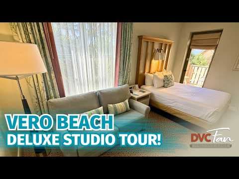 Disney’s Vero Beach Resort Deluxe Studio Villa Tour! (2026)