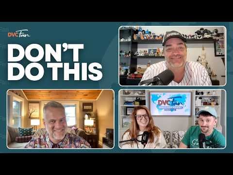 Don’t Make These Disney World & DVC MISTAKES
