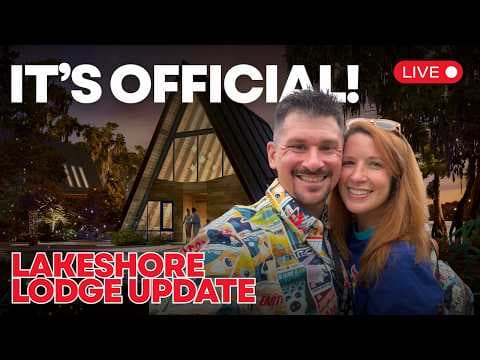 BREAKING: Disney’s Lakeshore Lodge Opens July 2027!